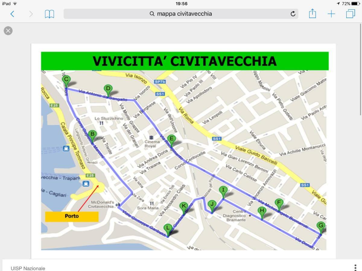 Whole Holiday Home Apartment Splendid Civitavecchia Da Pamino & Priscilla 외부 사진
